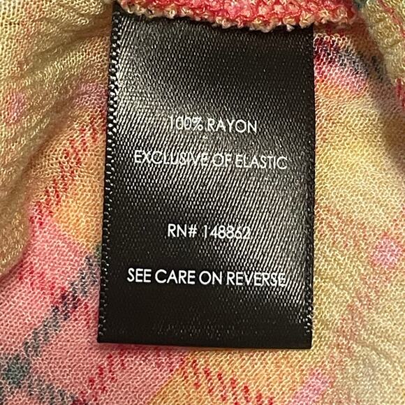 Torrid Yellow Plaid Smocked Blouse Women's Size 3X Crinkle Gauze Crew Neck Top - Picture 7 of 11